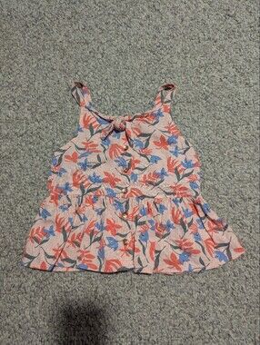 Girls Vince Camuto Pink Floral Top